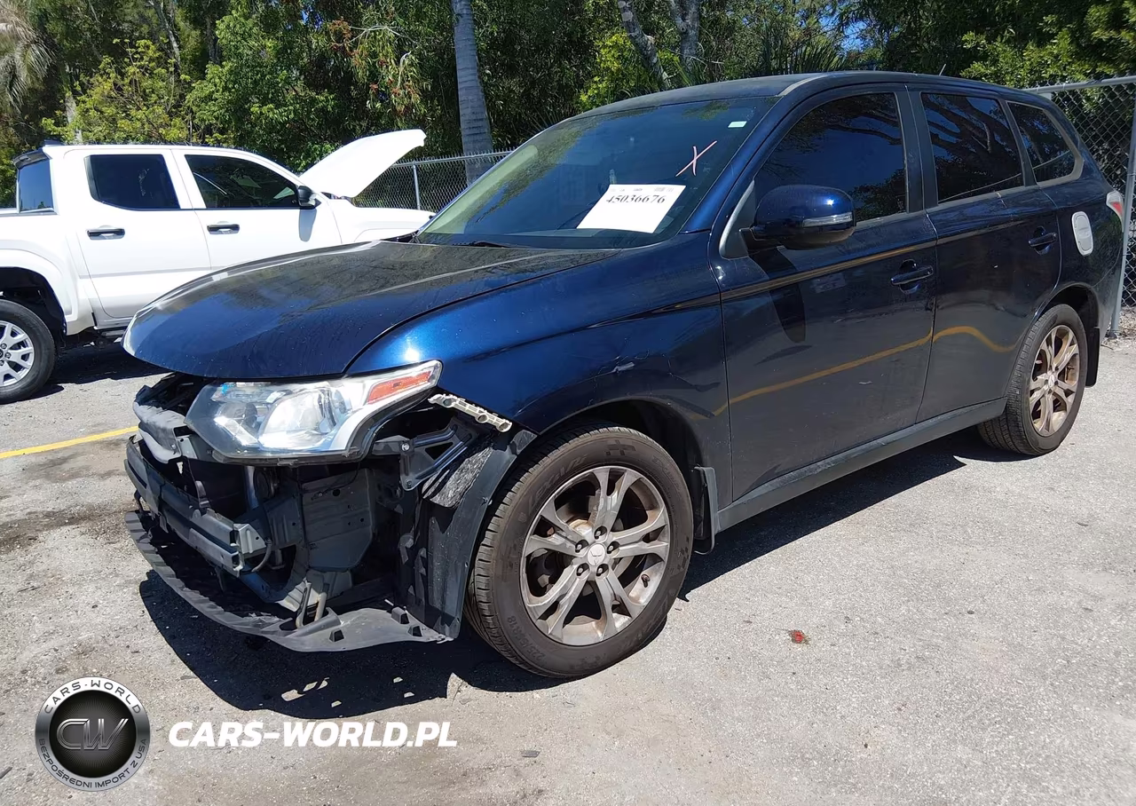 2014 Mitsubishi Outlander Se VIN:JA4AD3A35EZ009275 - 2