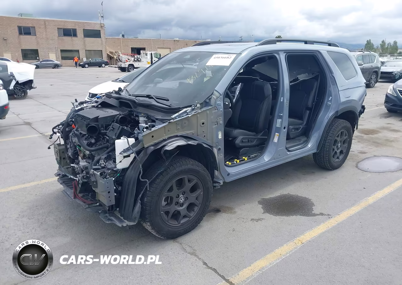 2025 Honda Pilot Trailsport VIN:5FNYG1H6XSB074009 - 2