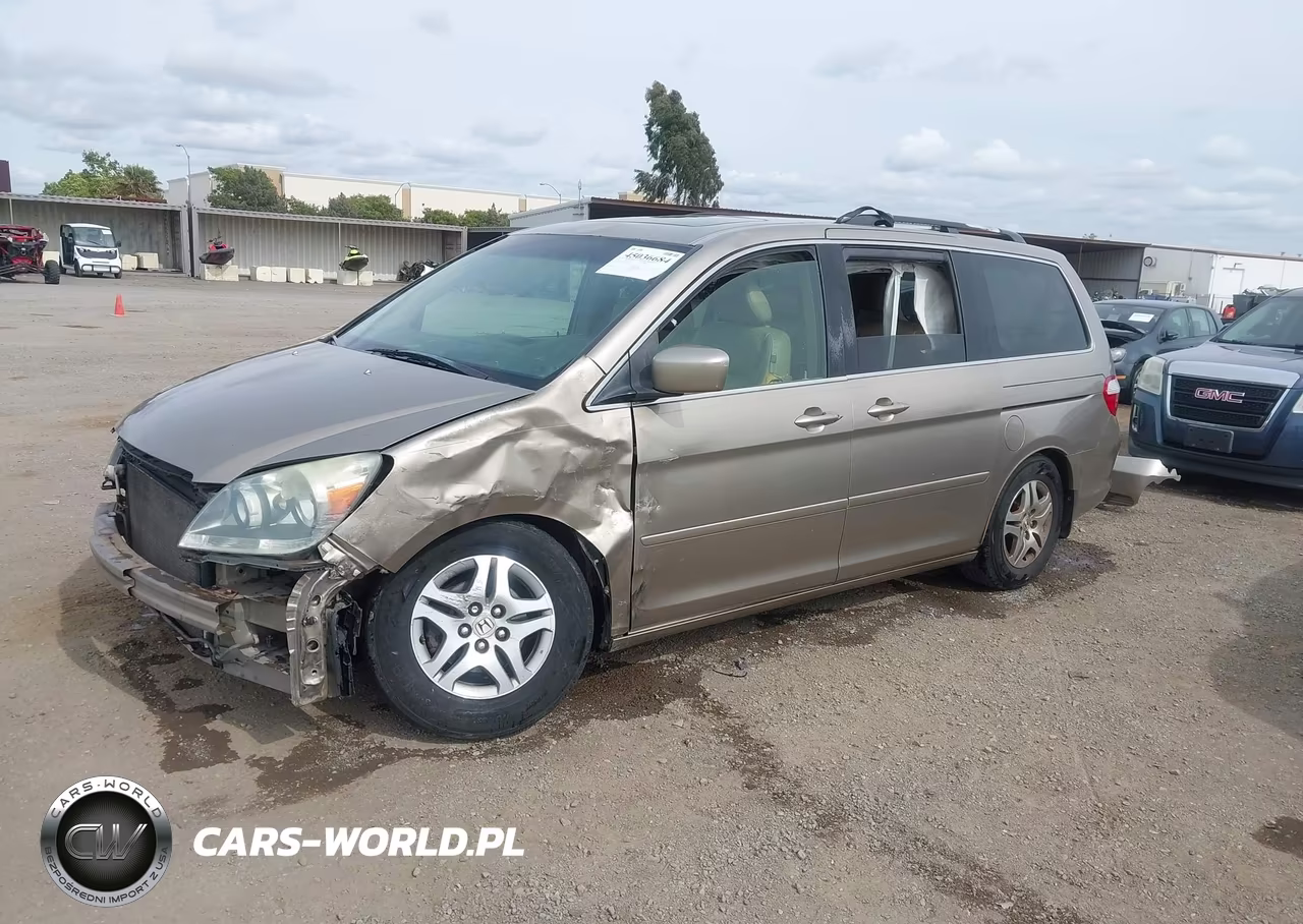 2005 Honda Odyssey Ex-L VIN:5FNRL38785B071473 - 2