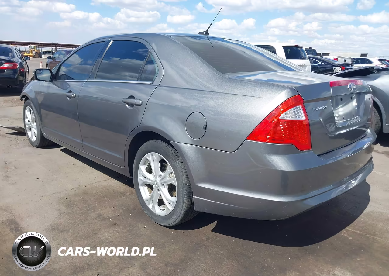 2012 Ford Fusion Se VIN:3FAHP0HA3CR445807 - 3
