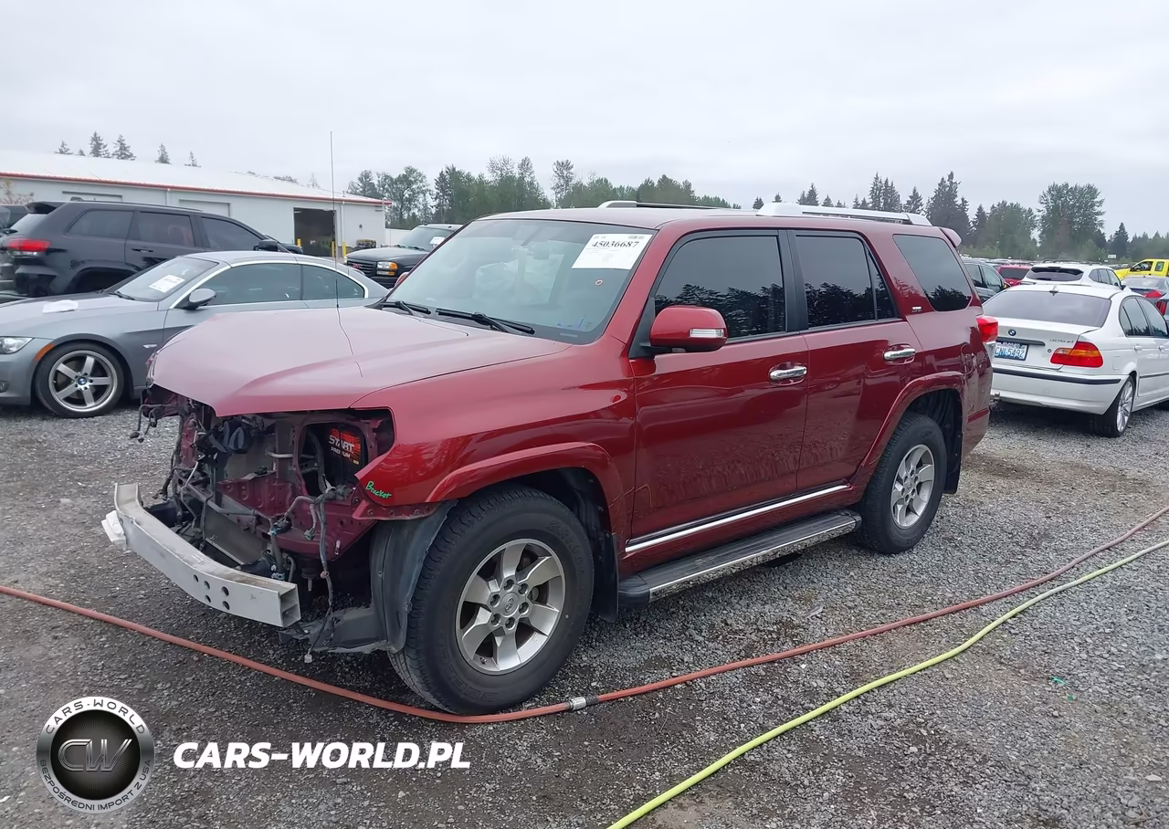 2012 Toyota 4Runner Sr5 VIN:JTEZU5JR8C5038696 - 2