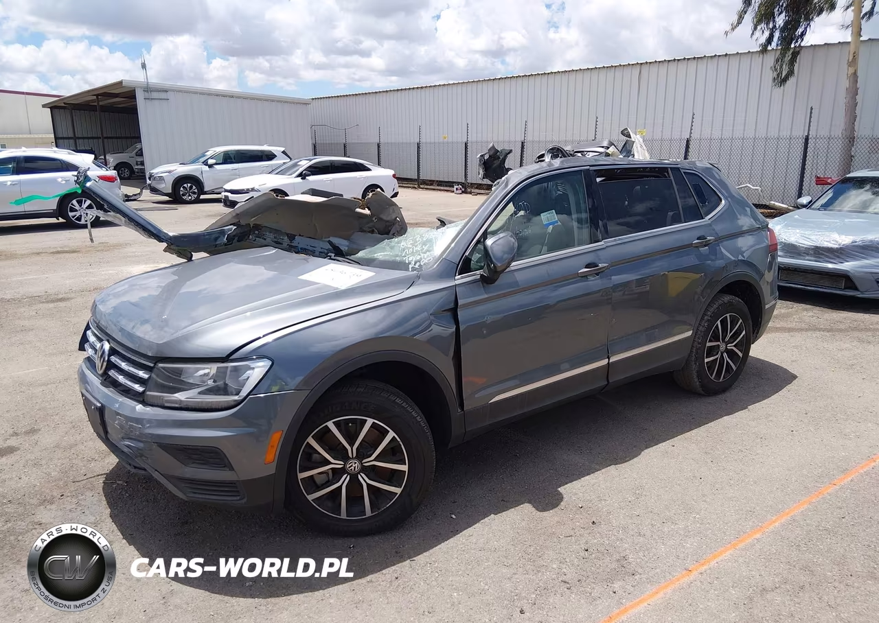 2021 Volkswagen Tiguan 2.0T Se-2.0T Se R-Line Black-2.0T Sel VIN:3VV3B7AX3MM053825 - 2
