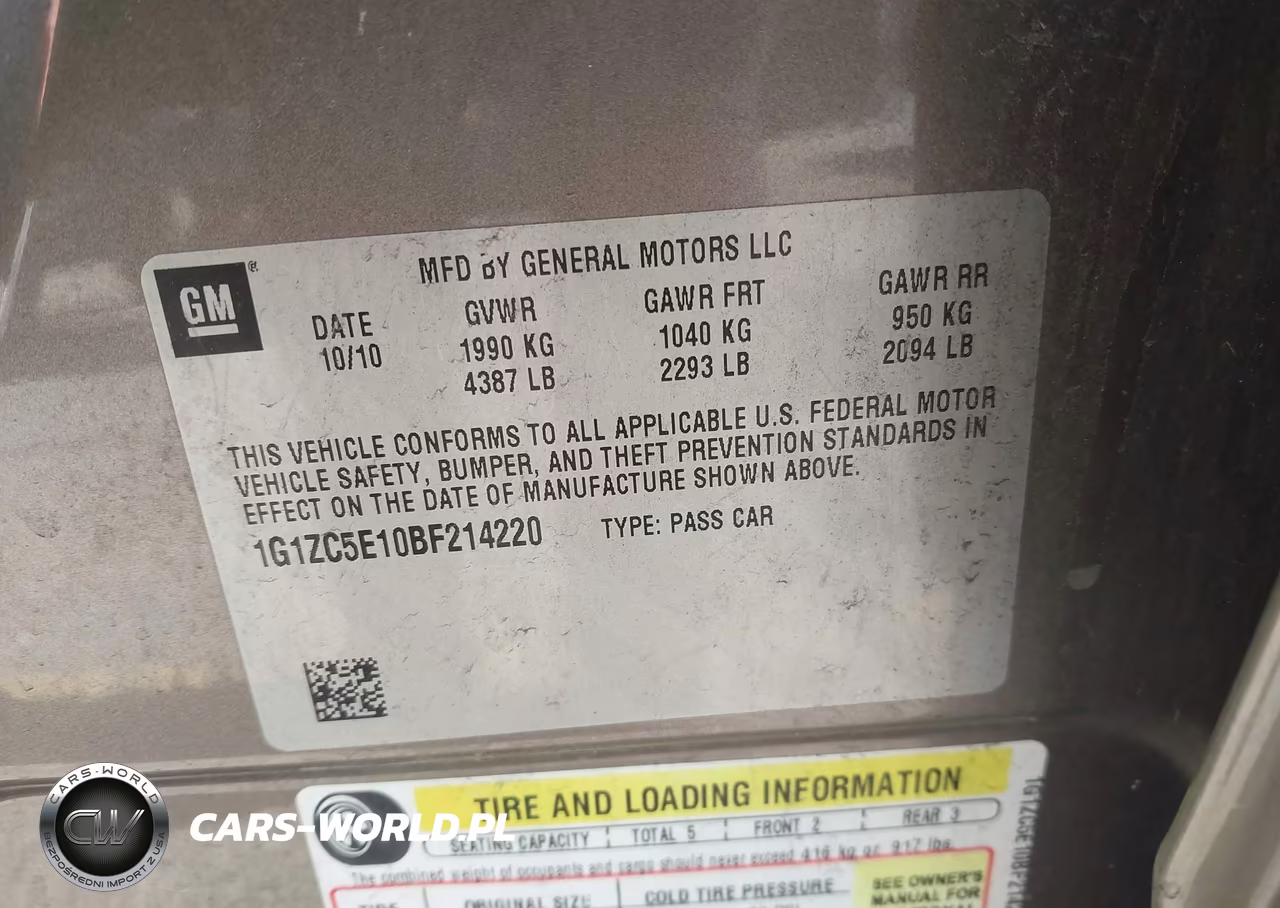 2011 Chevrolet Malibu 1Lt VIN:1G1ZC5E10BF214220 - 9