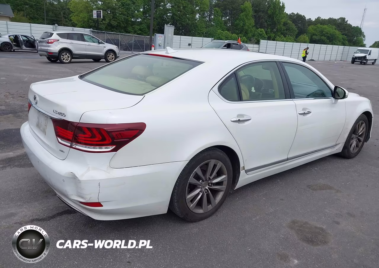 2013 Lexus Ls 460 VIN:JTHCL5EF5D5016684 - 4