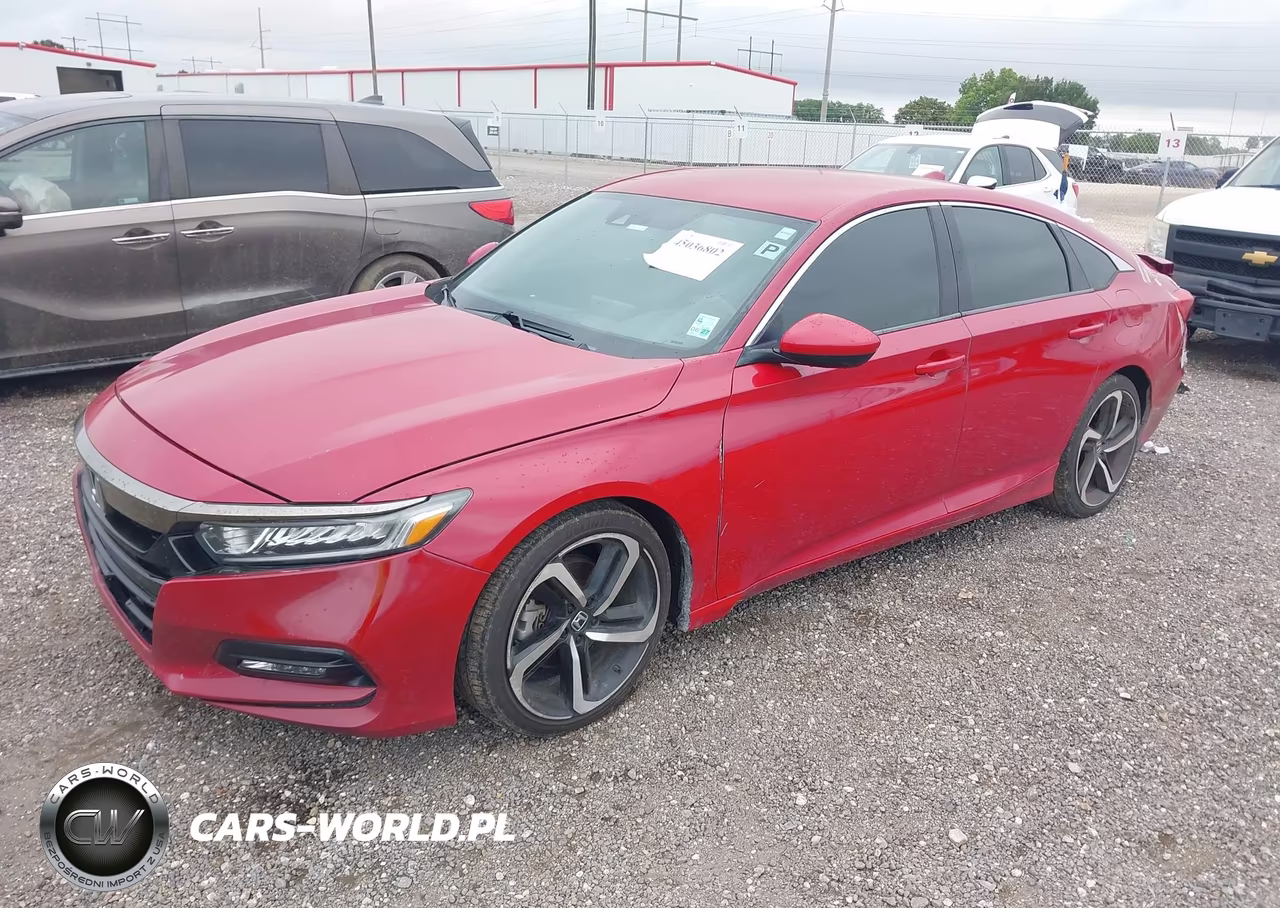 2018 Honda Accord Sport VIN:1HGCV1F31JA212277 - 2