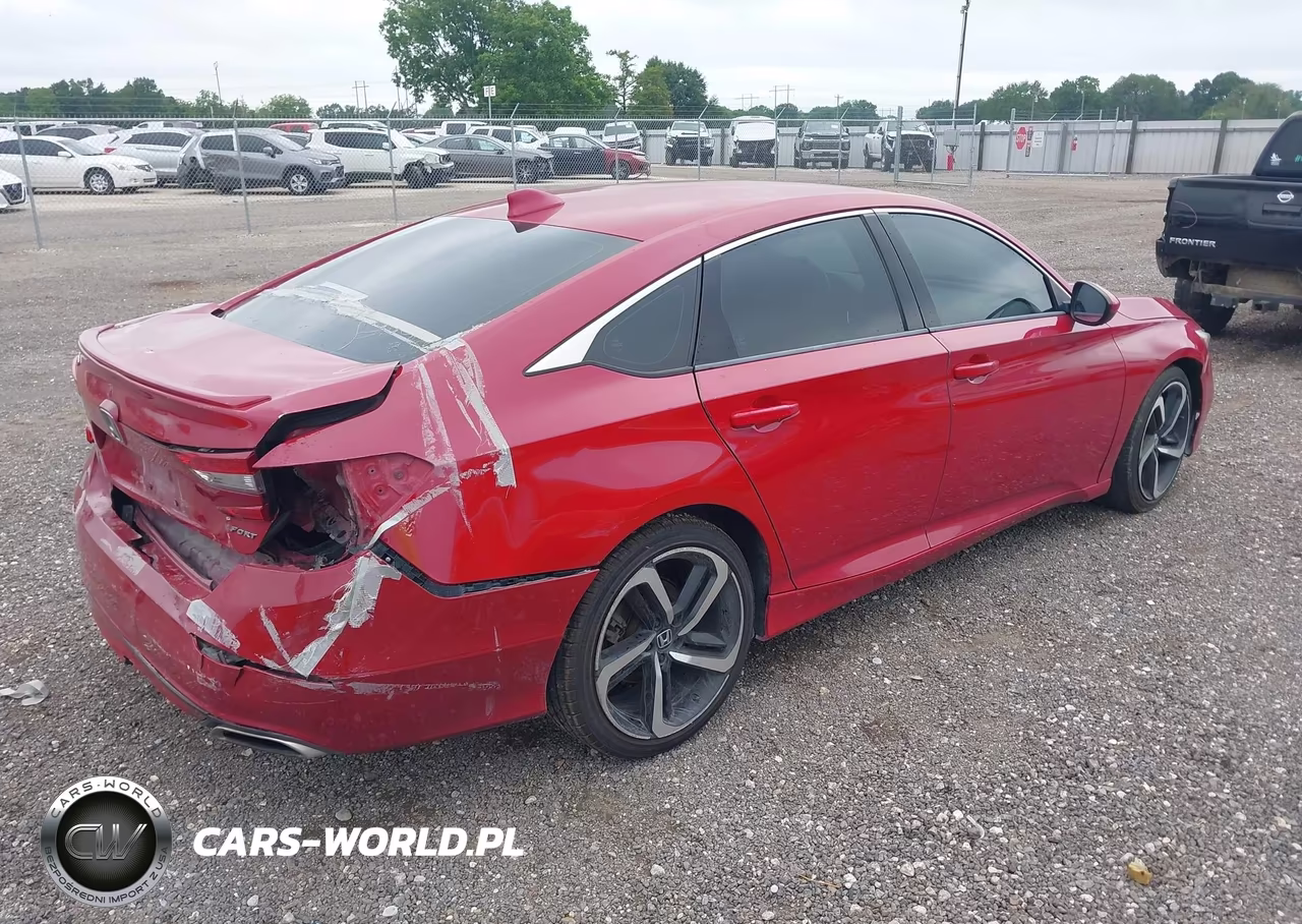 2018 Honda Accord Sport VIN:1HGCV1F31JA212277 - 4