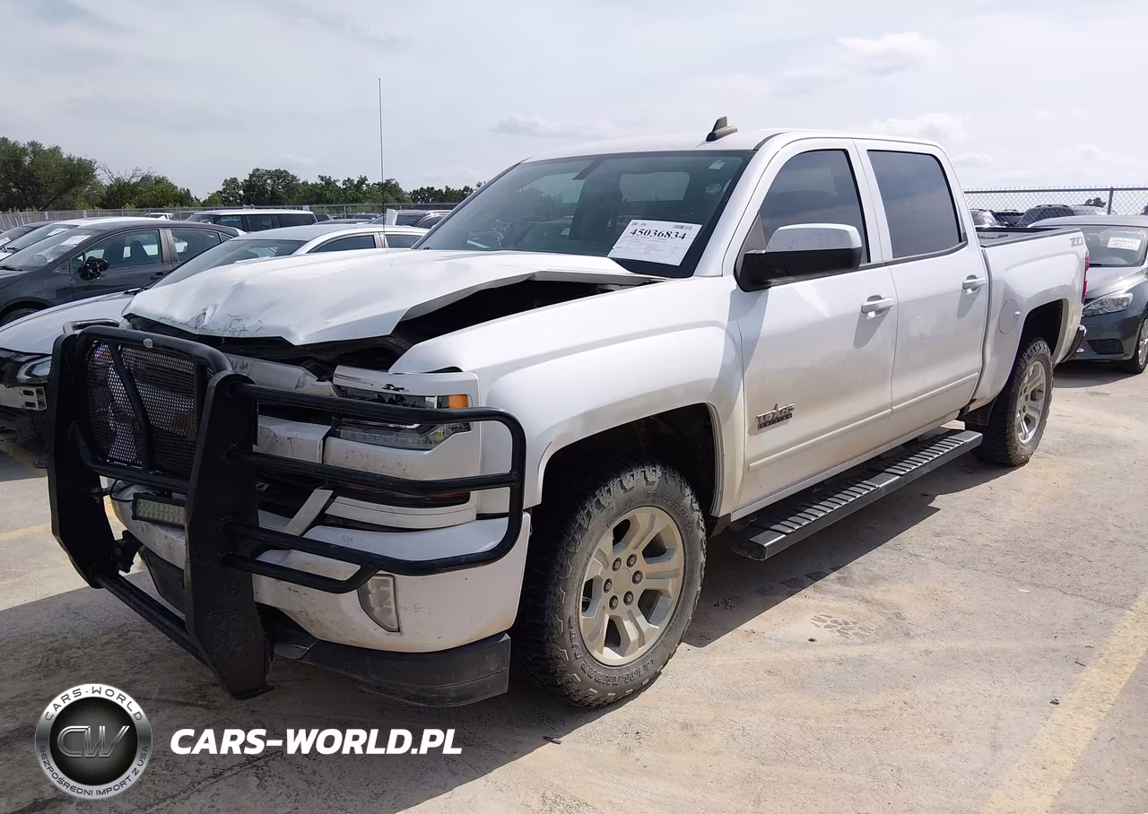 2018 Chevrolet Silverado 1500 2Lt VIN:3GCUKREC4JG281087 - 2