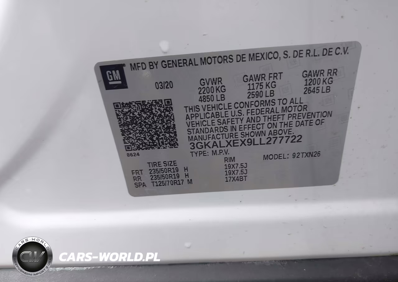 2020 GMC Terrain Awd Denali VIN:3GKALXEX9LL277722 - 9