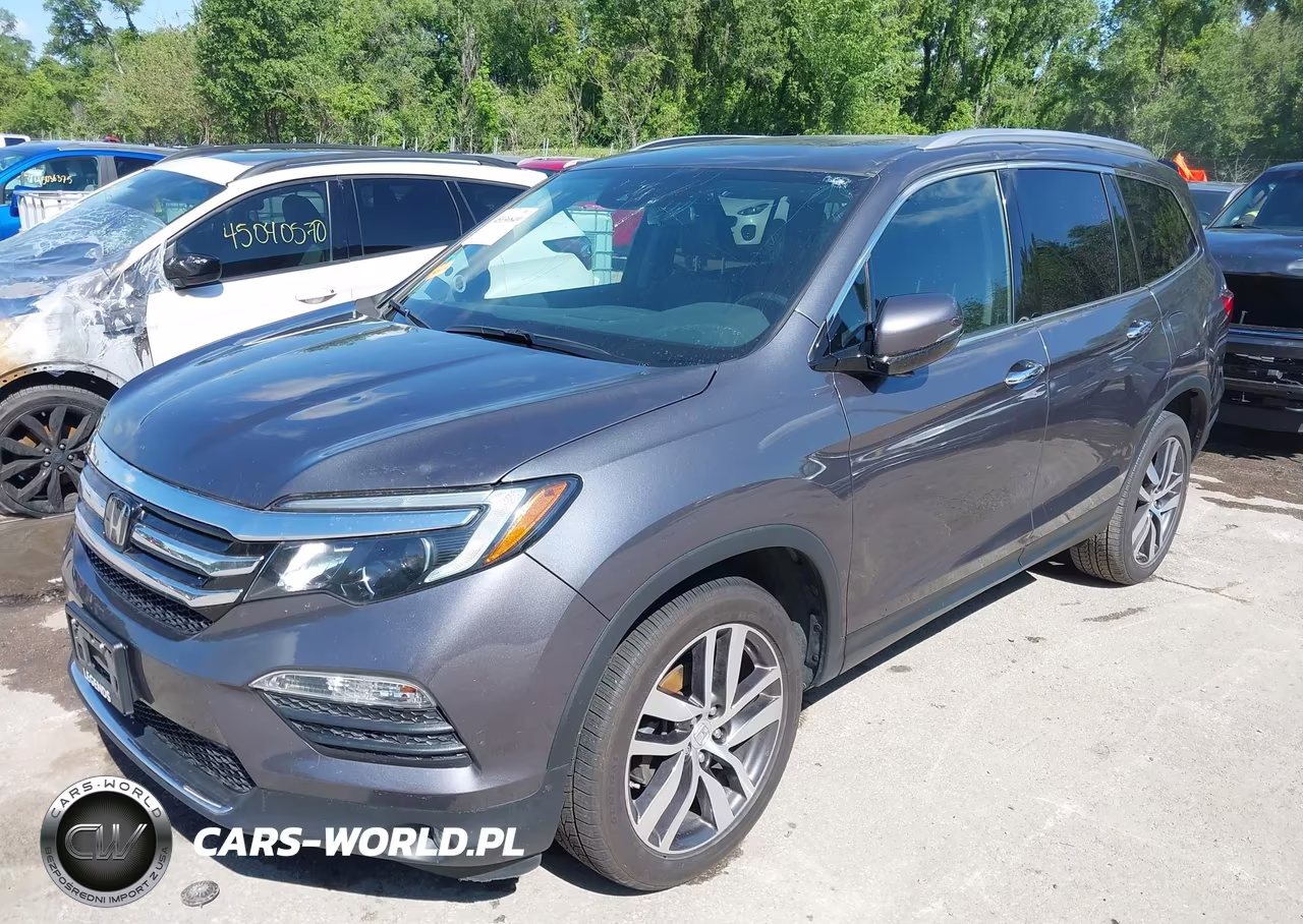 2016 Honda Pilot Touring VIN:5FNYF6H94GB052217 - 2