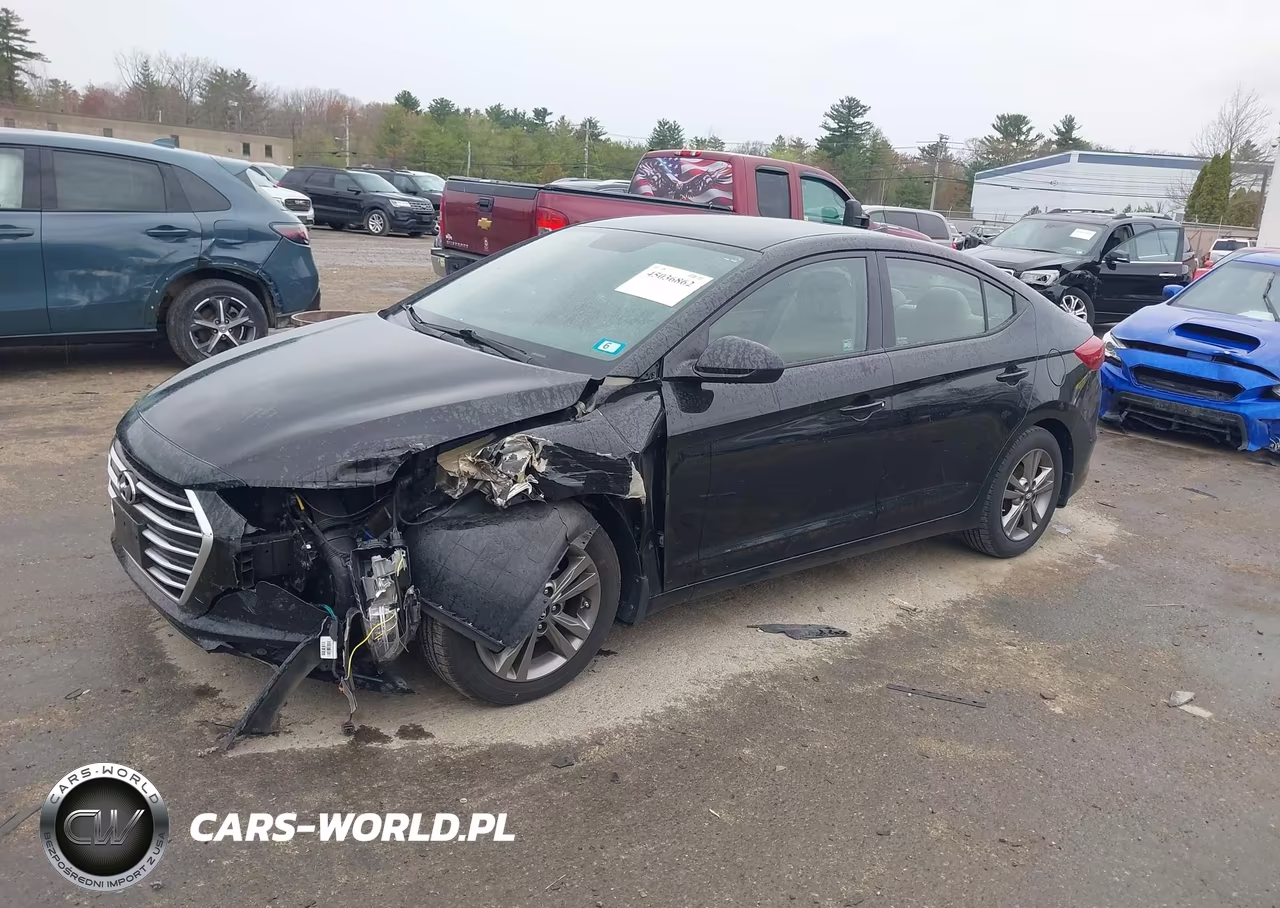 2017 Hyundai Elantra Se VIN:5NPD84LF0HH005814 - 2