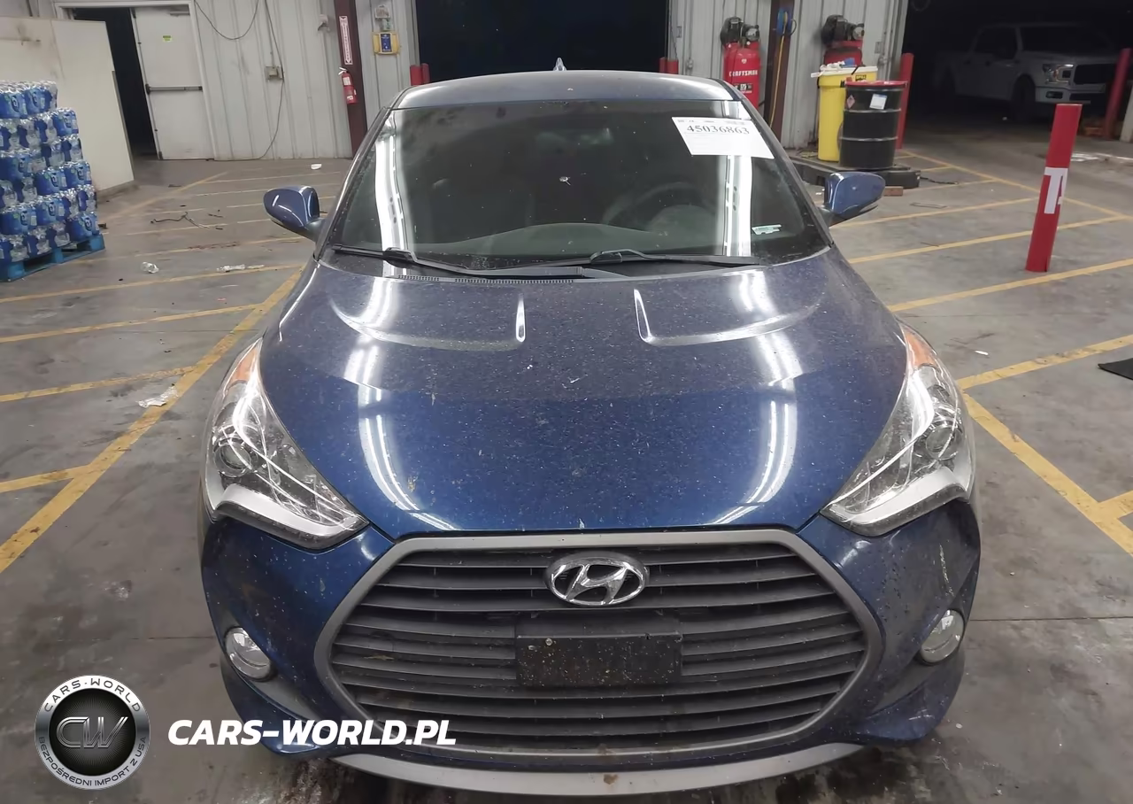 2016 Hyundai Veloster Turbo VIN:KMHTC6AE7GU301168 - 12