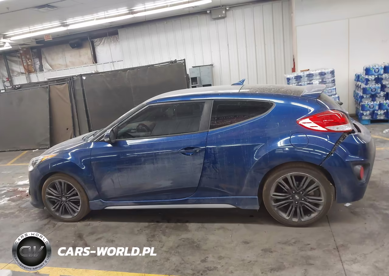 2016 Hyundai Veloster Turbo VIN:KMHTC6AE7GU301168 - 14