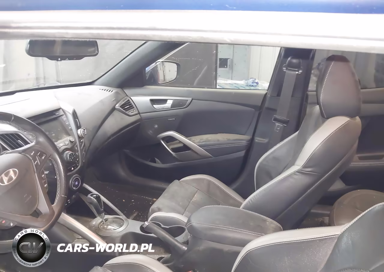 2016 Hyundai Veloster Turbo VIN:KMHTC6AE7GU301168 - 5