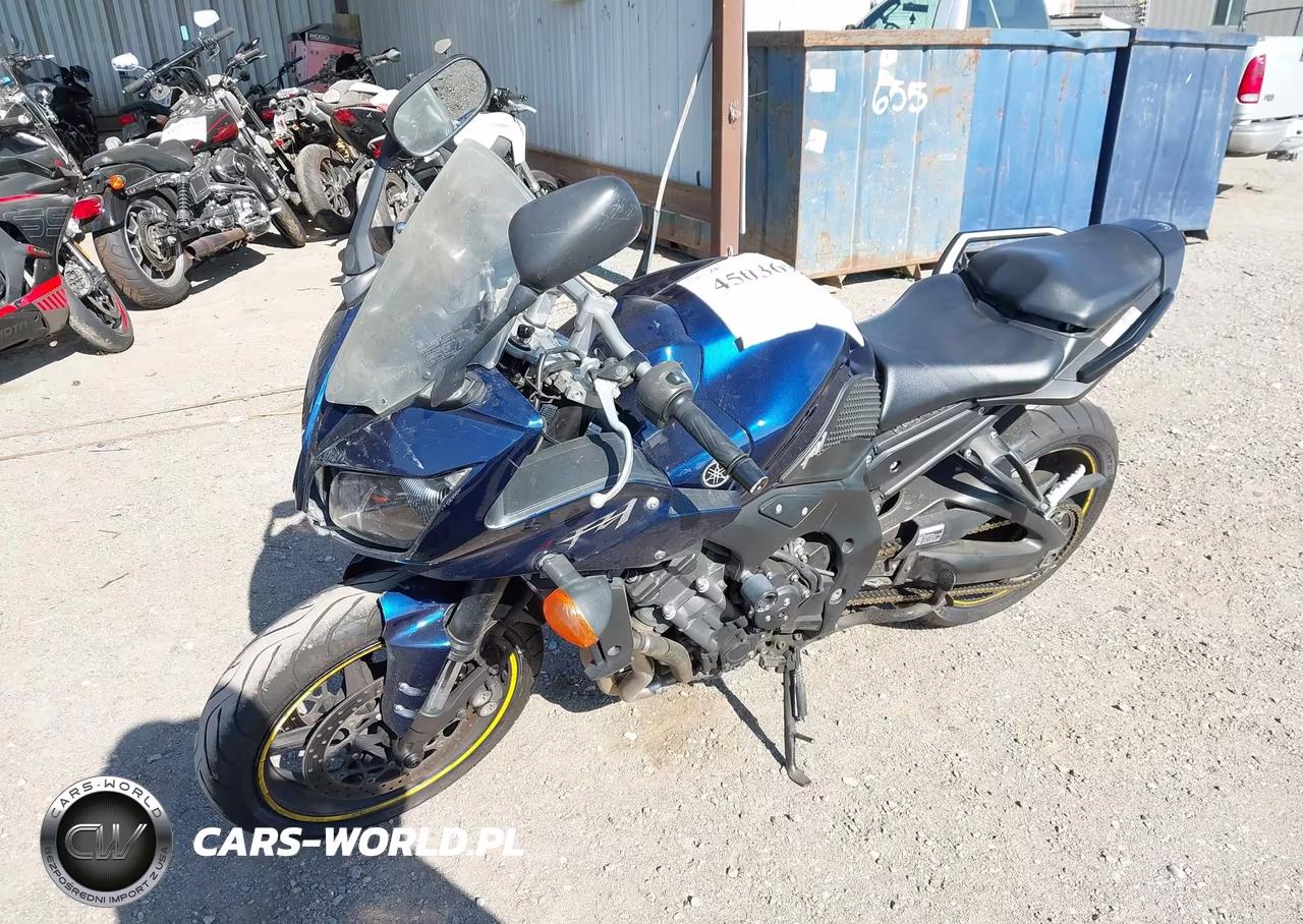 2013 Yamaha Fz1 Sc VIN:JYARN17Y7DA001961 - 2