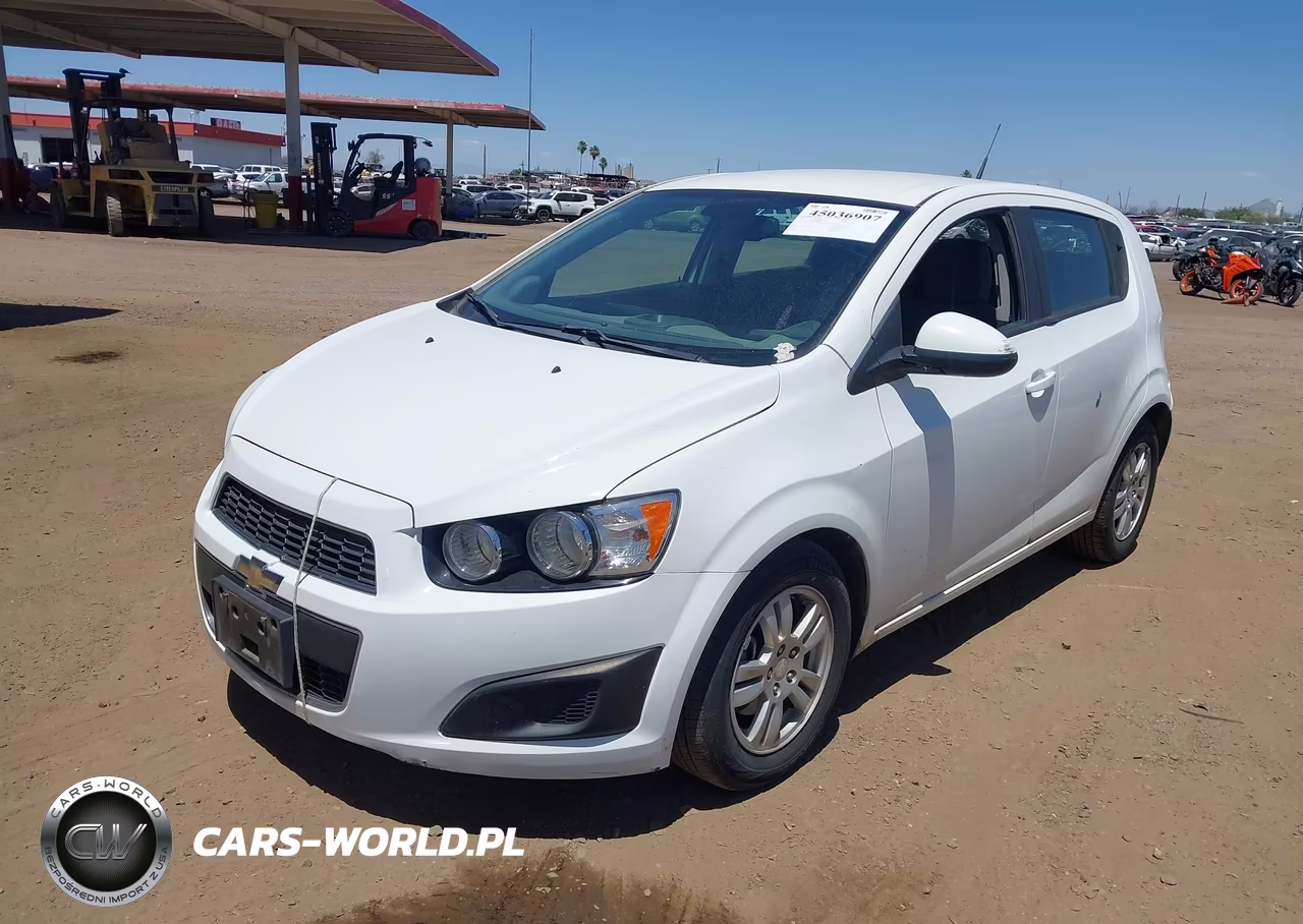 2012 Chevrolet Sonic 2Ls VIN:1G1JA6SH8C4208866 - 2