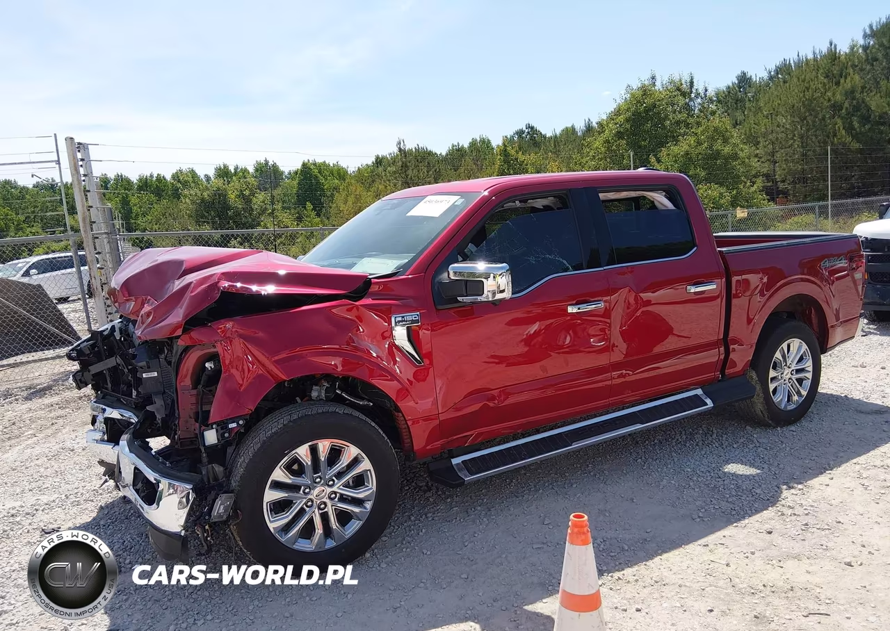 2025 Ford F-150 Lariat VIN:1FTFW5L50SFC20543 - 2
