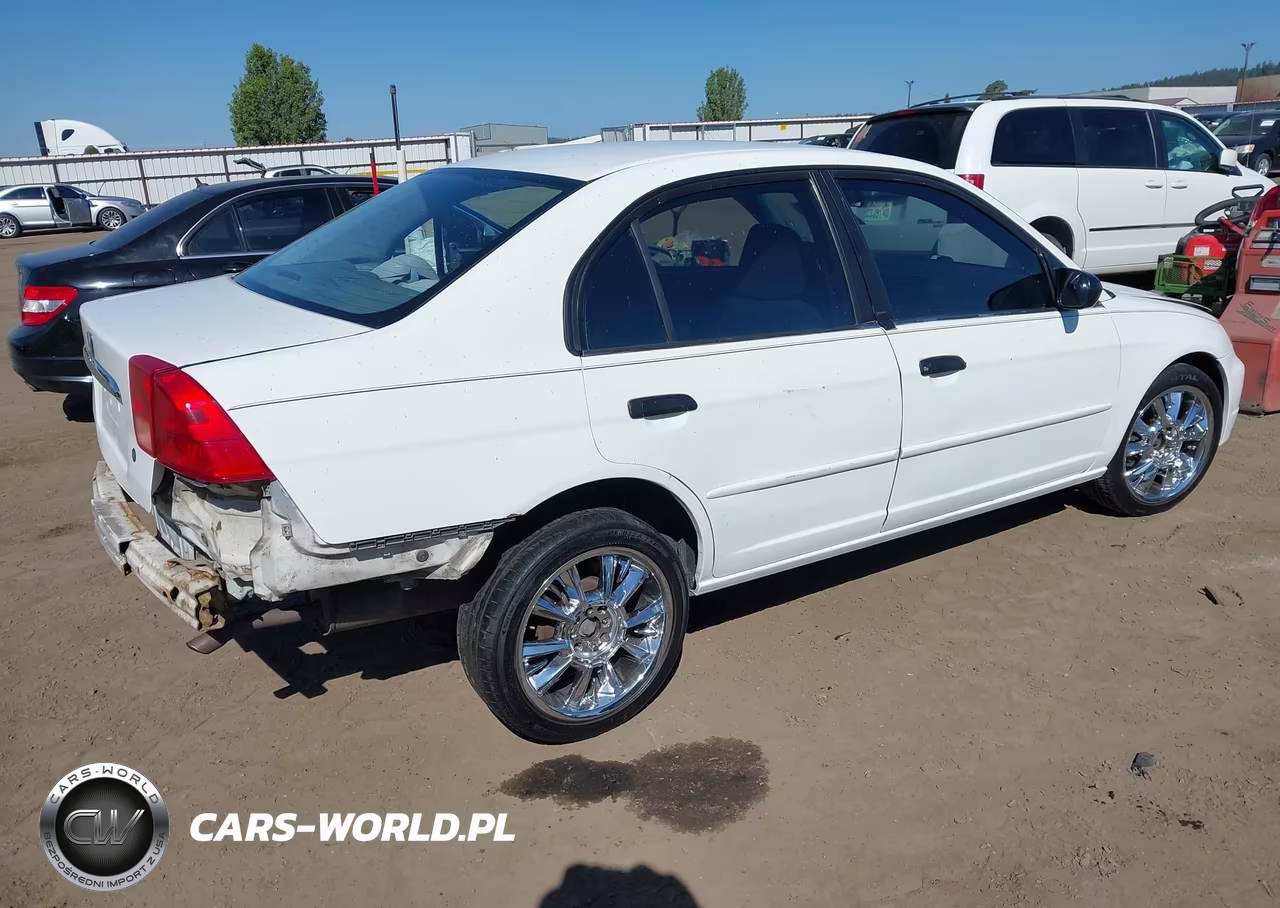 2001 Honda Civic Lx VIN:2HGES16531H591805 - 4
