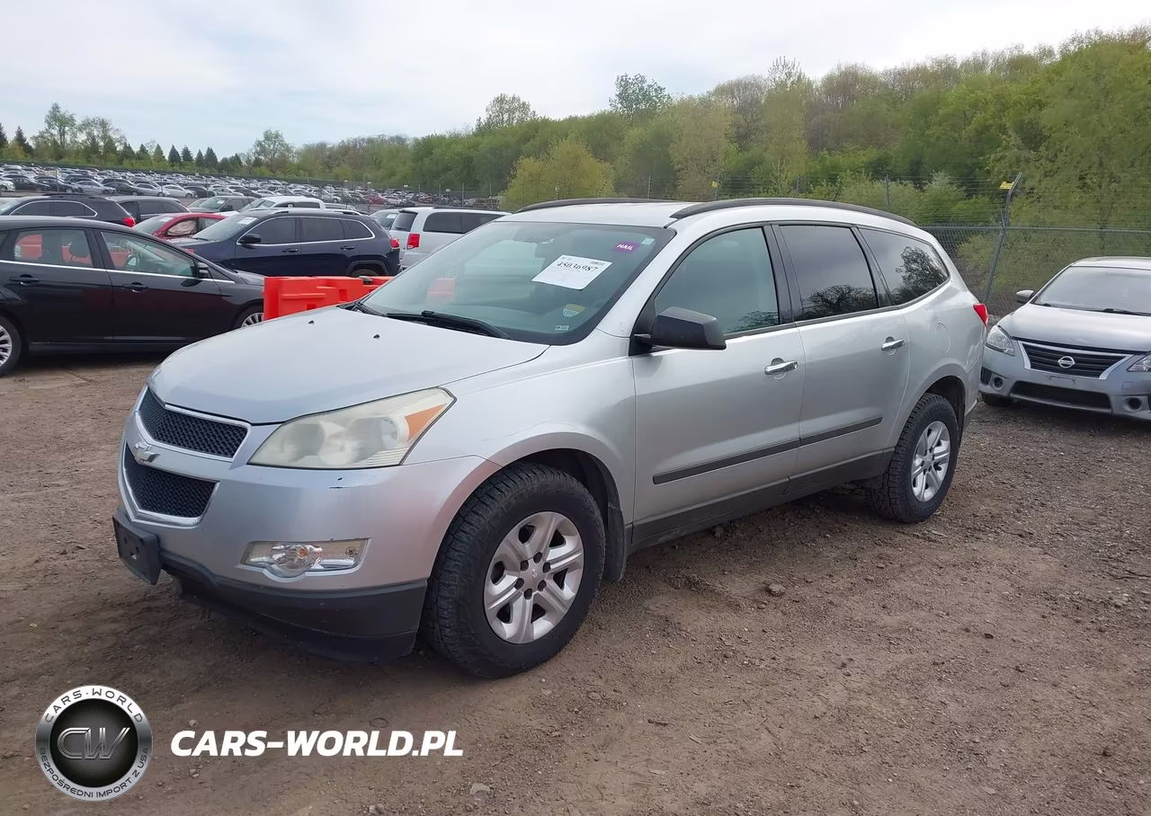 2010 Chevrolet Traverse Ls VIN:1GNLVEED4AJ261108 - 2
