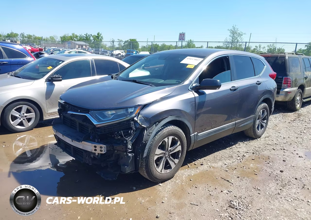 2018 Honda Cr-V Lx VIN:2HKRW6H38JH219560 - 2
