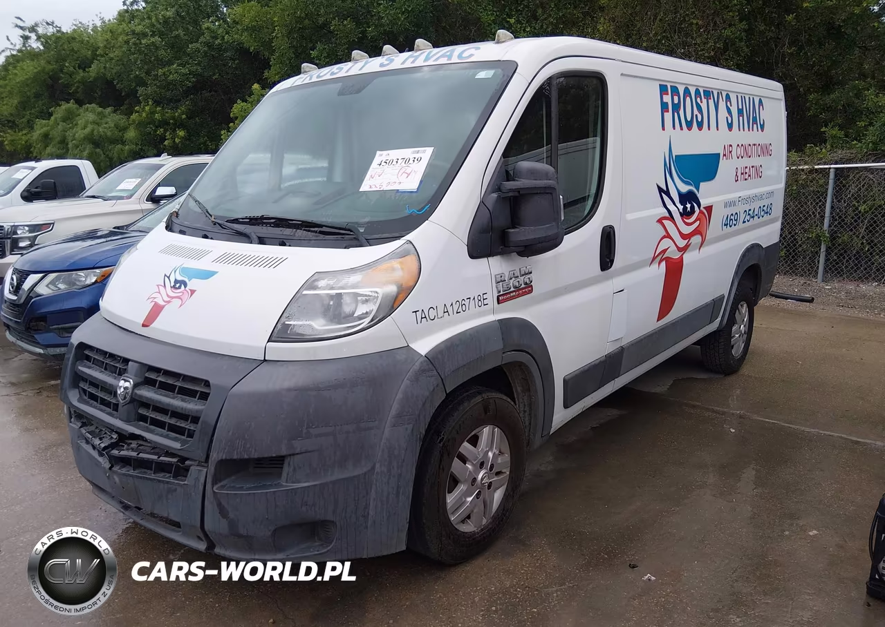 2014 Ram Promaster 1500 Low Roof VIN:3C6TRVAG1EE105065 - 2