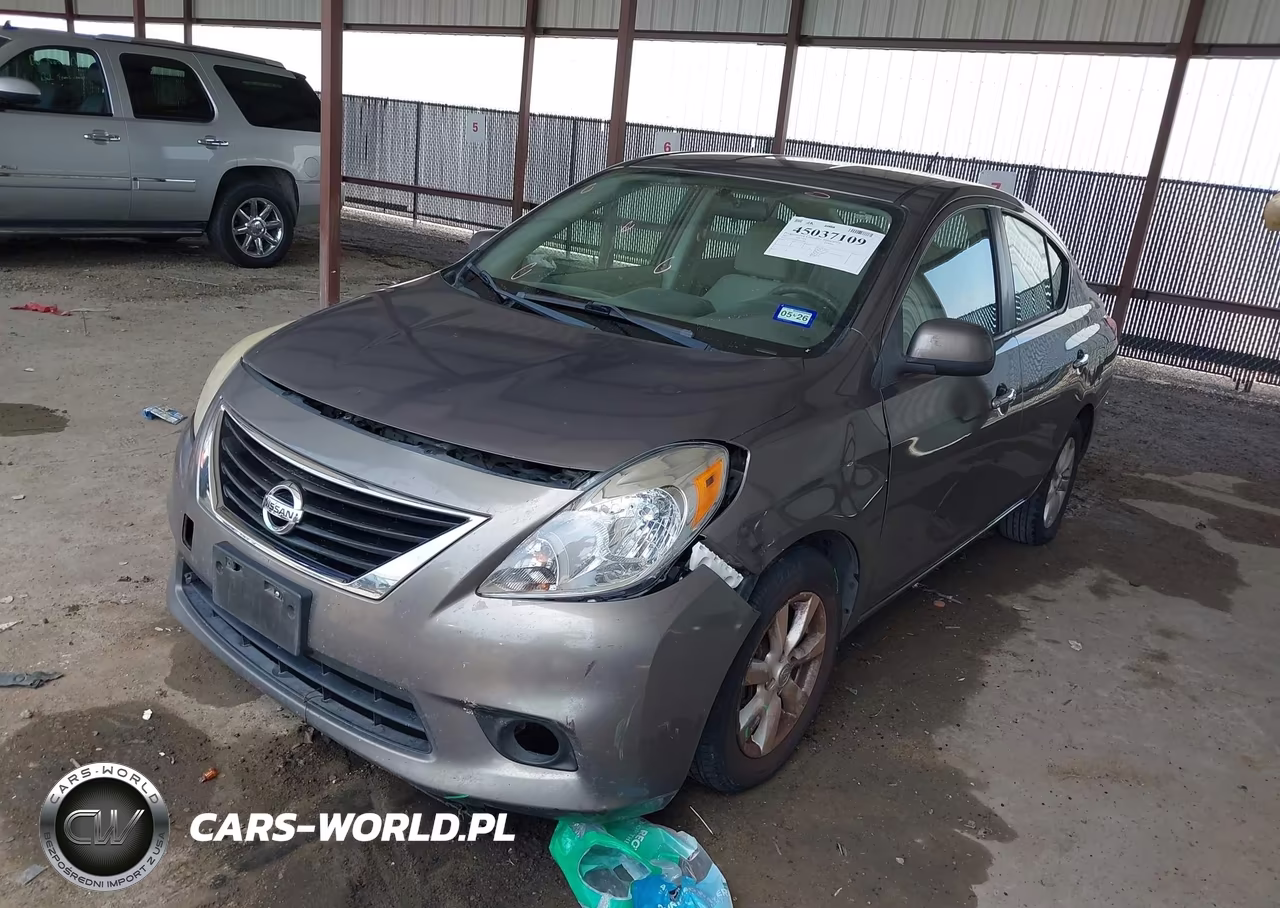 2012 Nissan Versa 1.6 Sl VIN:3N1CN7AP6CL812884 - 2