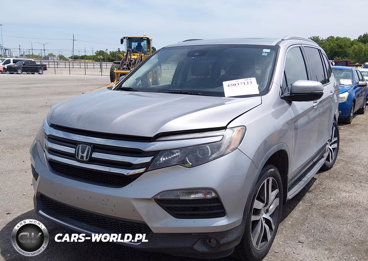 2017 Honda Pilot Elite VIN:5FNYF6H01HB027102 - 2