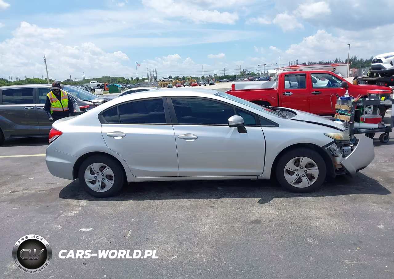 2014 Honda Civic Lx VIN:19XFB2F50EE081986 - 13