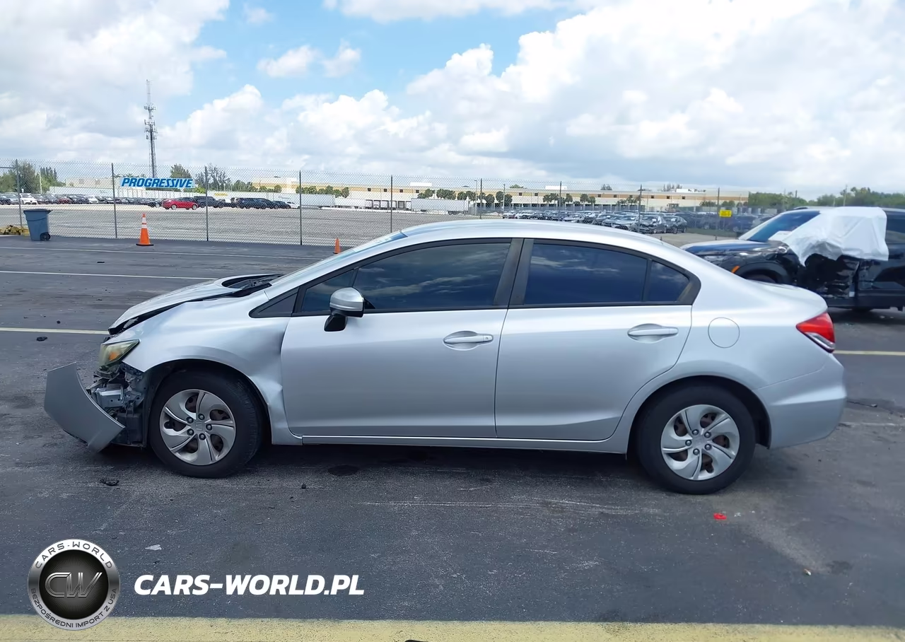 2014 Honda Civic Lx VIN:19XFB2F50EE081986 - 14