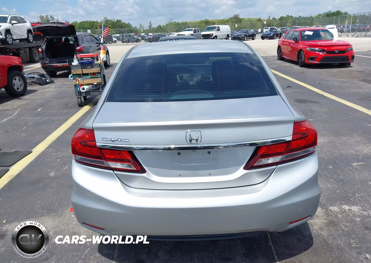 2014 Honda Civic Lx VIN:19XFB2F50EE081986 - 16