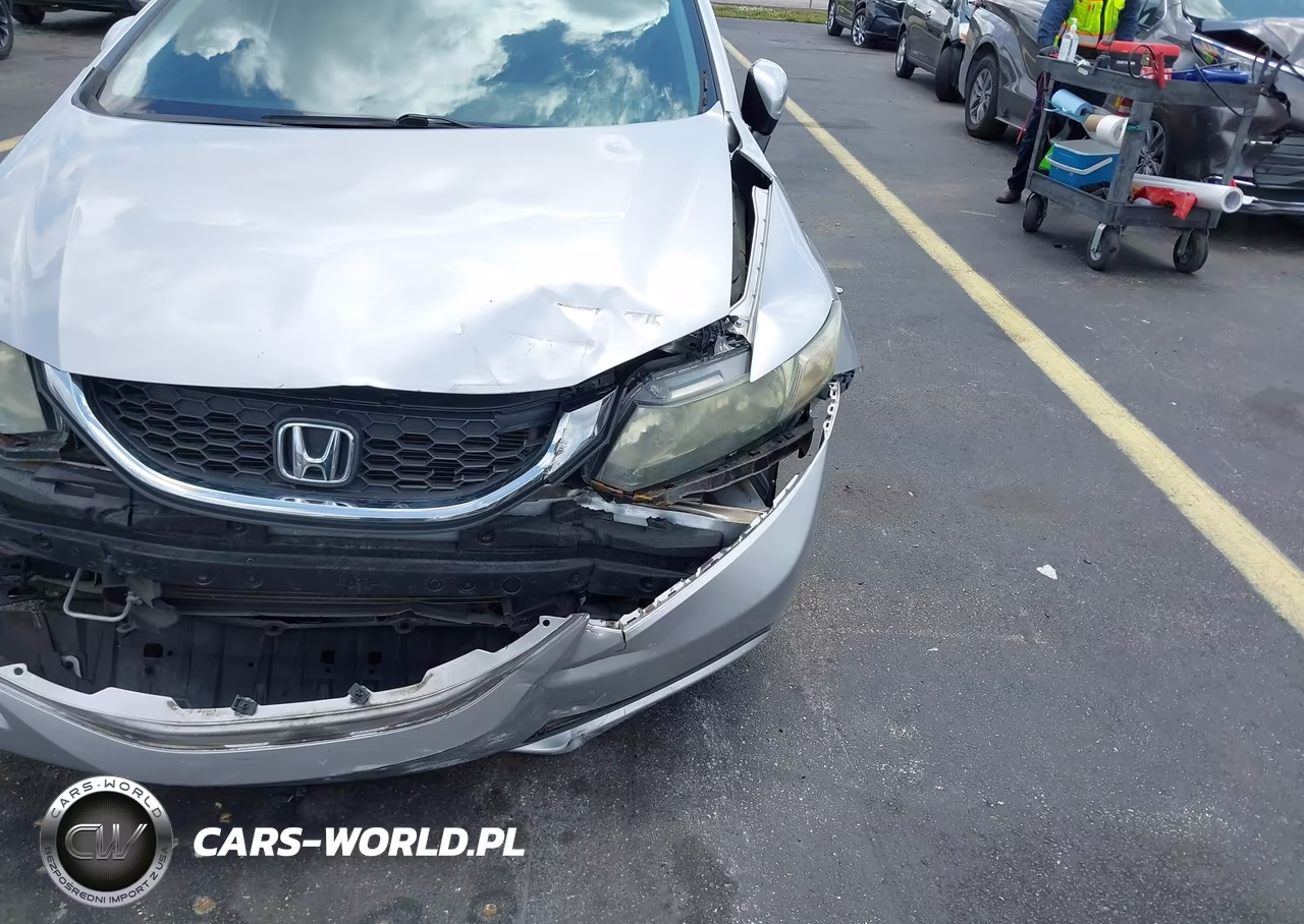 2014 Honda Civic Lx VIN:19XFB2F50EE081986 - 6