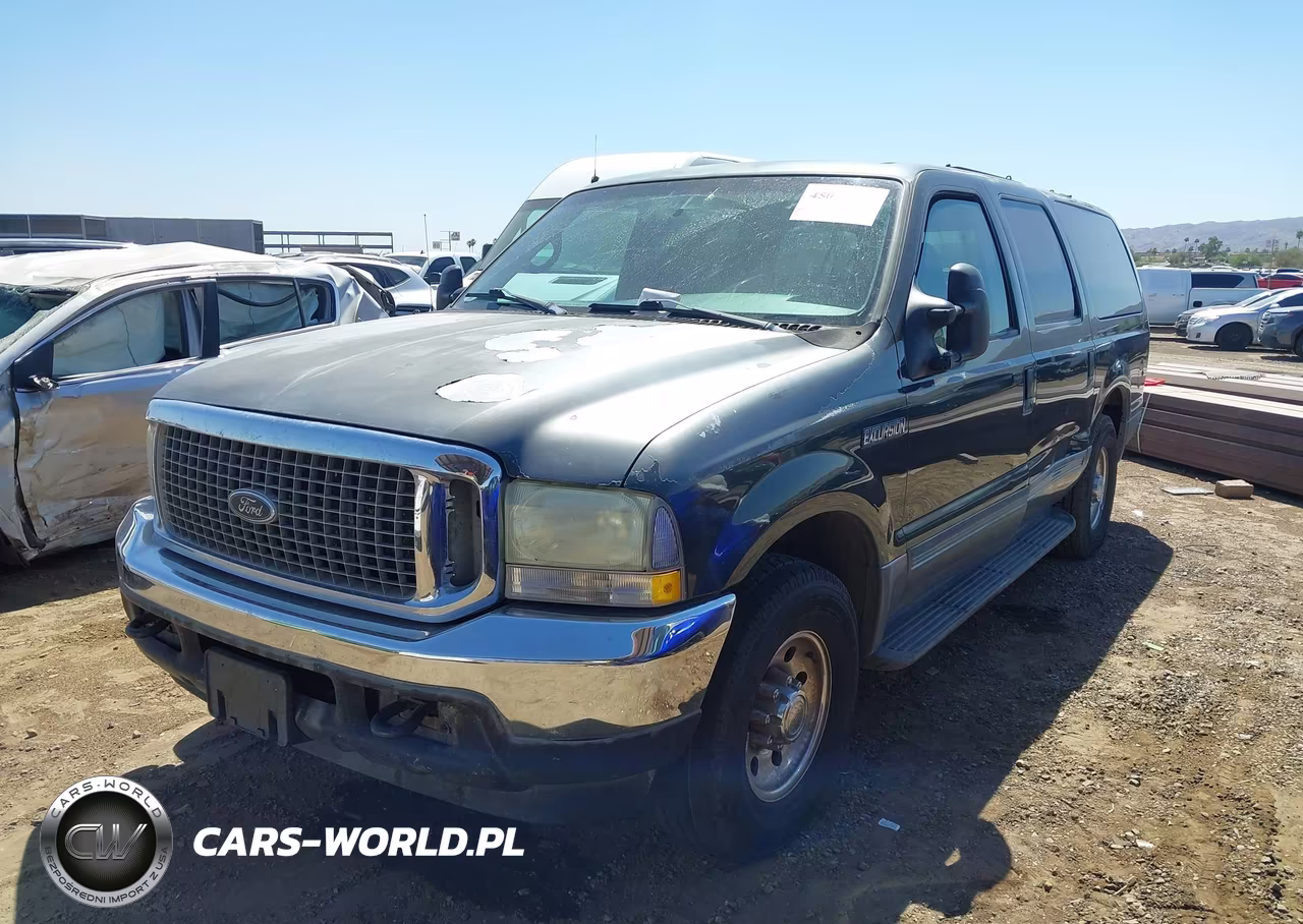 2002 Ford Excursion Xlt VIN:1FMNU40S32EB07774 - 2
