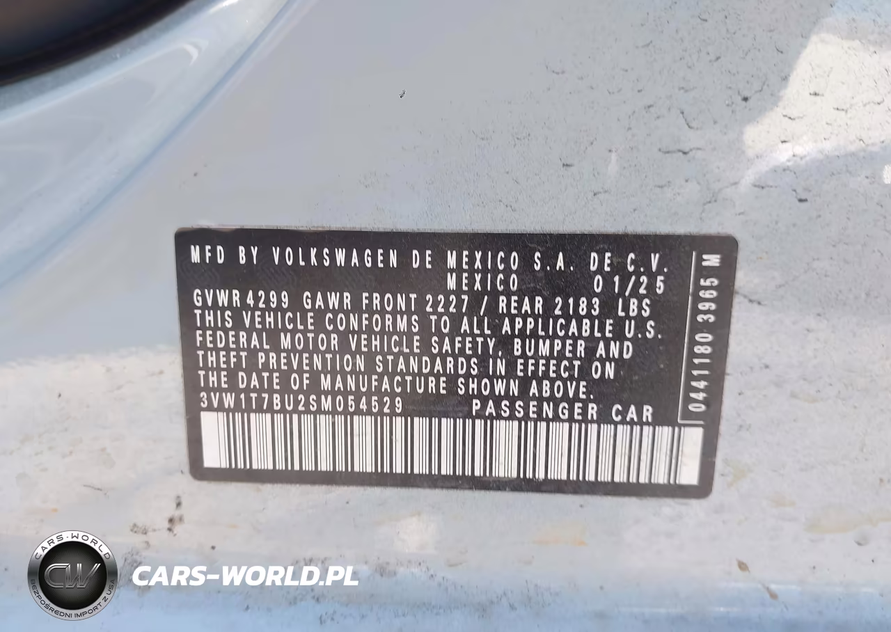 2025 Volkswagen Jetta Gli 2.0T Autobahn VIN:3VW1T7BU2SM054529 - 9