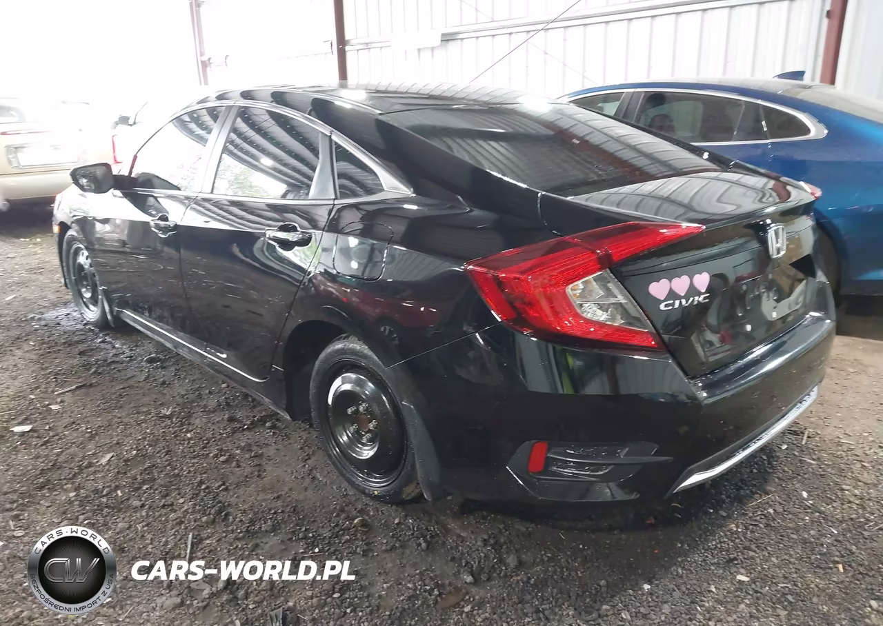2021 Honda Civic Lx VIN:2HGFC2F62MH526884 - 3