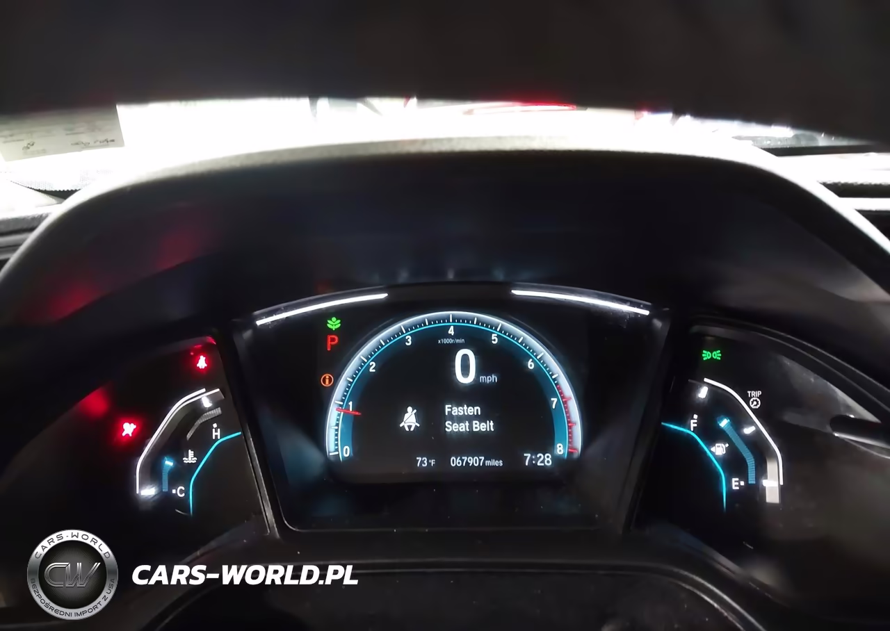 2021 Honda Civic Lx VIN:2HGFC2F62MH526884 - 7
