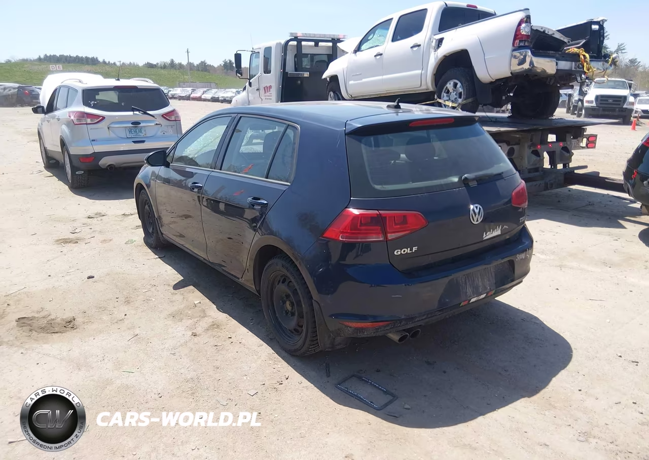 2017 Volkswagen Golf Tsi S 4-Door-Tsi Se 4-Door-Tsi Sel 4-Door-Tsi Wolfsburg Edition 4-Door VIN:3VW217AU4HM053919 - 3