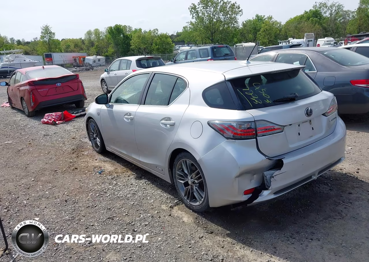 2012 Lexus Ct 200 VIN:JTHKD5BHXC2050537 - 3