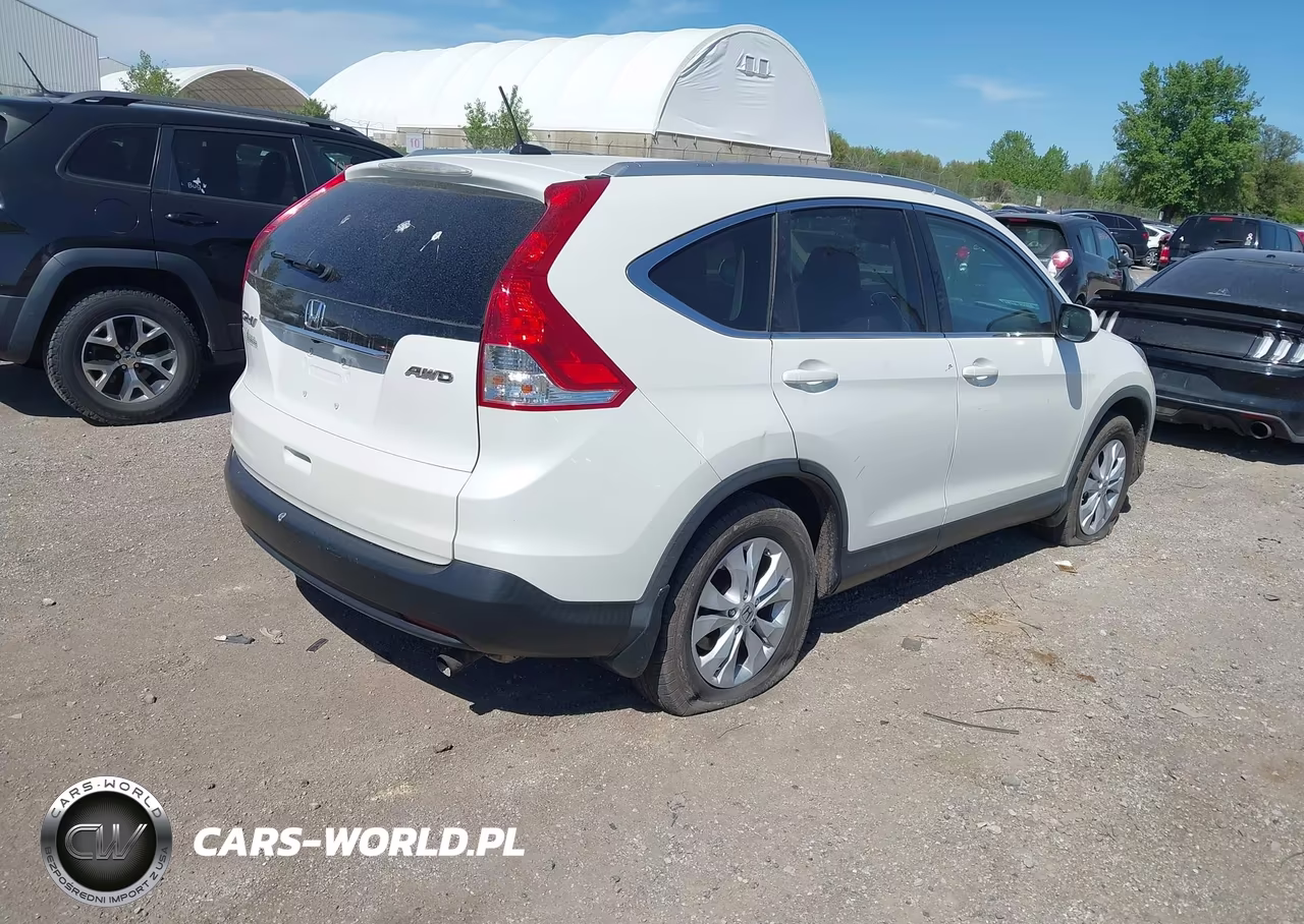 2013 Honda Cr-V Ex-L VIN:5J6RM4H74DL030170 - 4