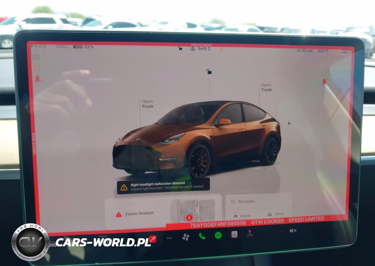 2022 Tesla Model Y Performance Dual Motor All-Wheel Drive VIN:7SAYGDEF4NF395556 - 17
