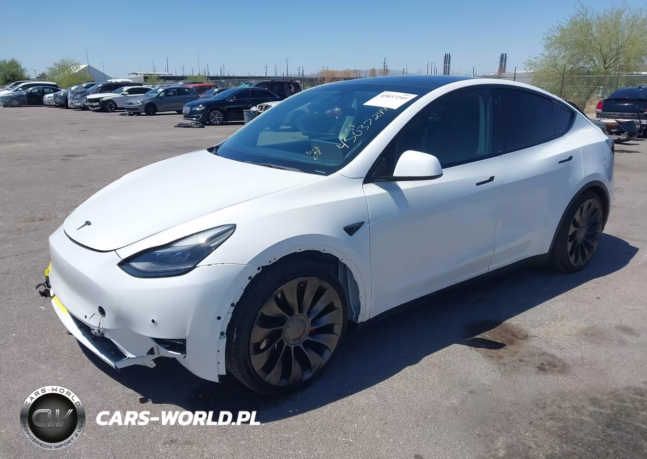 2022 Tesla Model Y Performance Dual Motor All-Wheel Drive VIN:7SAYGDEF4NF395556 - 2