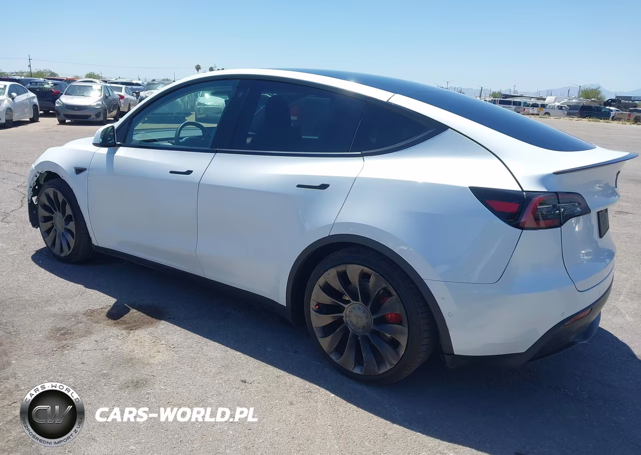 2022 Tesla Model Y Performance Dual Motor All-Wheel Drive VIN:7SAYGDEF4NF395556 - 3