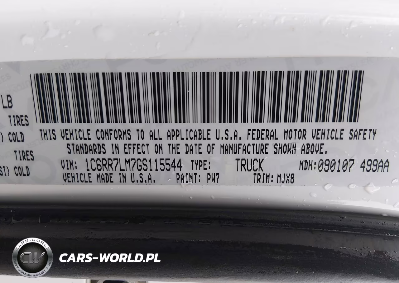 2016 Ram 1500 Big Horn VIN:1C6RR7LM7GS115544 - 9