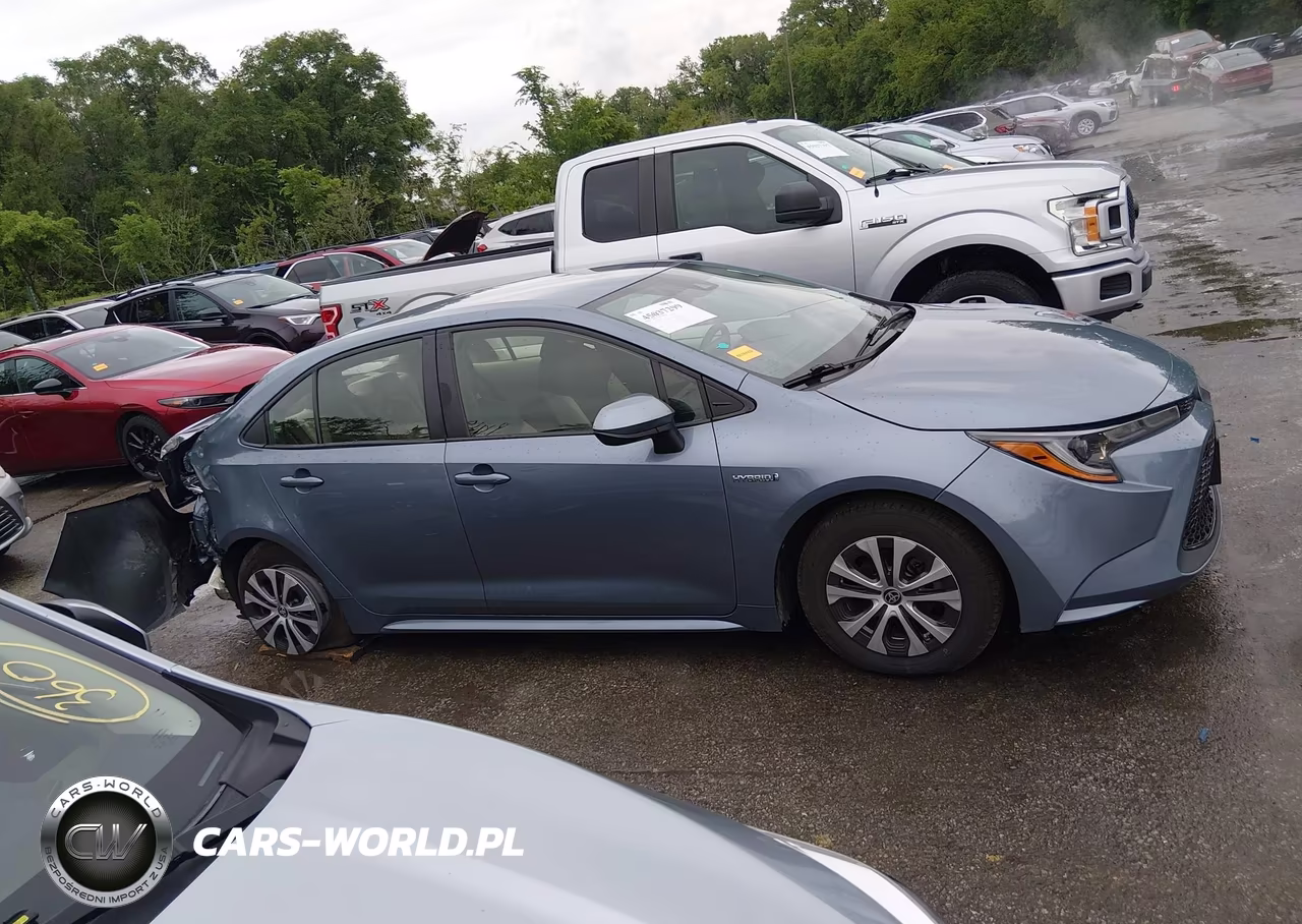 2021 Toyota Corolla Hybrid Le VIN:JTDEAMDE4MJ016489 - 13
