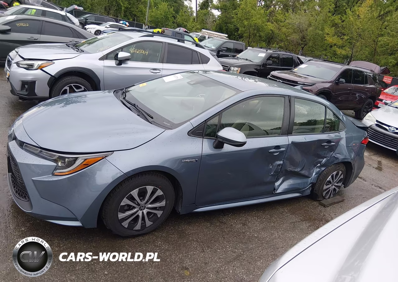 2021 Toyota Corolla Hybrid Le VIN:JTDEAMDE4MJ016489 - 14