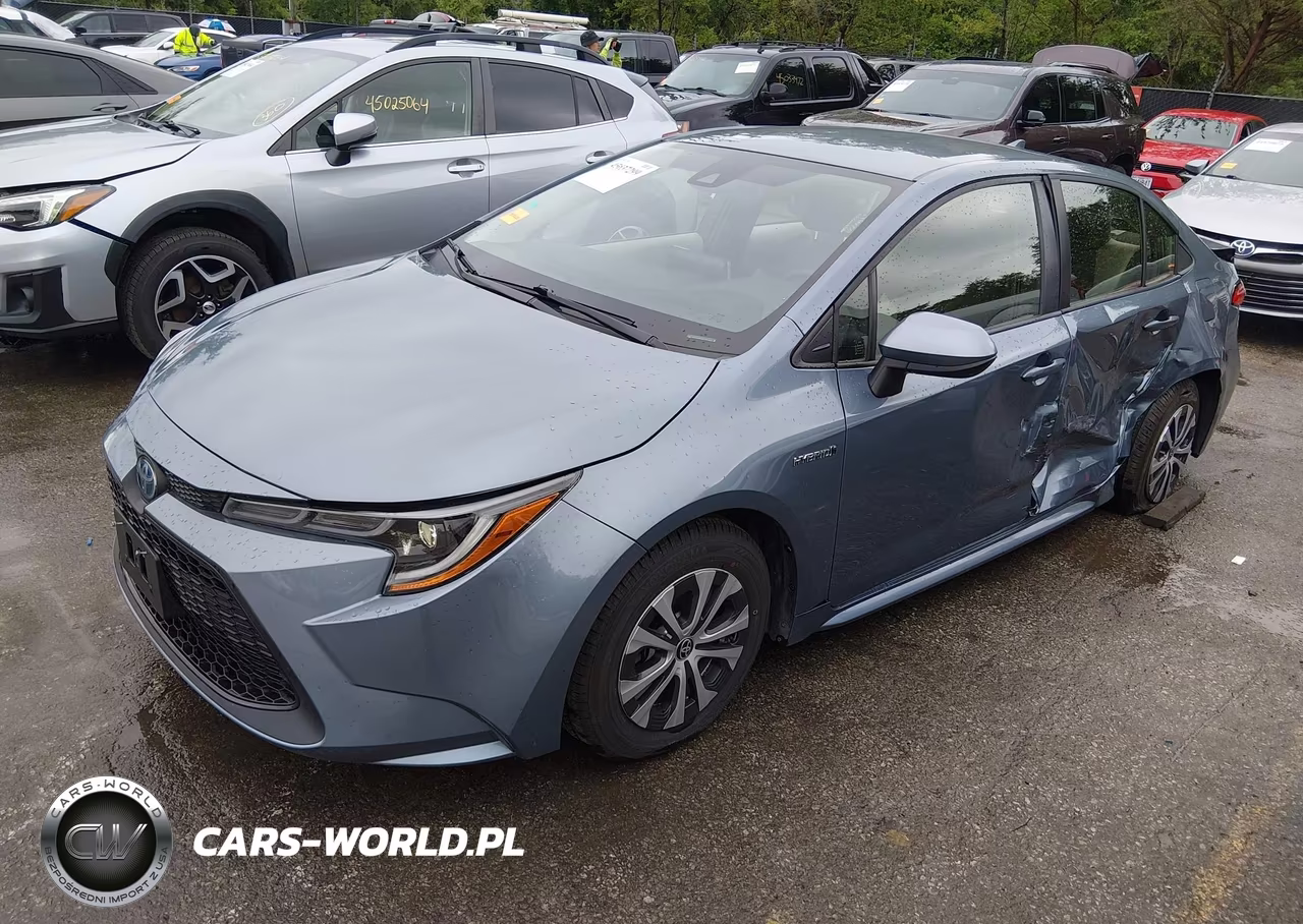 2021 Toyota Corolla Hybrid Le VIN:JTDEAMDE4MJ016489 - 2