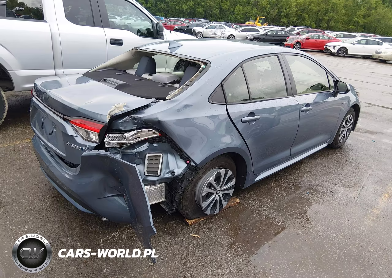 2021 Toyota Corolla Hybrid Le VIN:JTDEAMDE4MJ016489 - 4