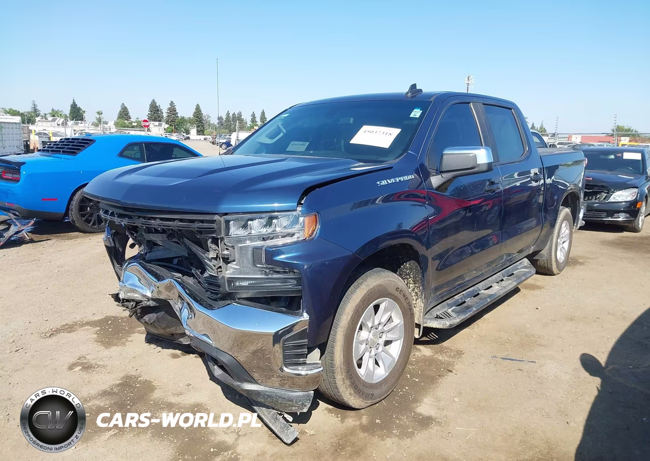 2019 Chevrolet Silverado 1500 Lt VIN:1GCPWCED7KZ156254 - 2