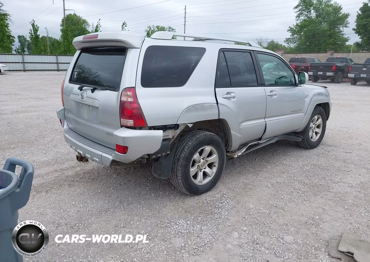 2005 Toyota 4Runner Sr5 Sport V6 VIN:JTEBU14R250058710 - 4