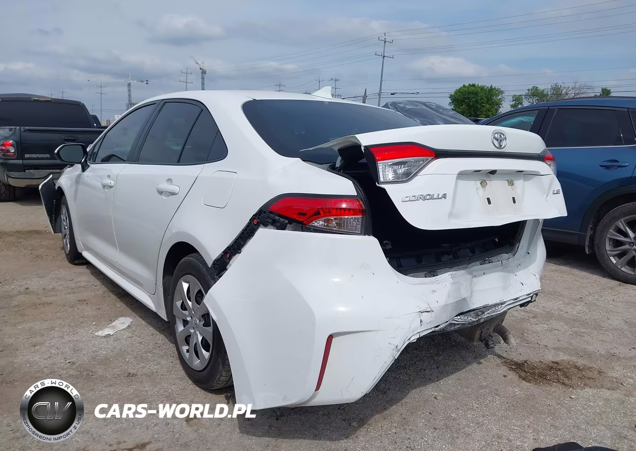 2020 Toyota Corolla Le VIN:5YFEPRAEXLP041682 - 3