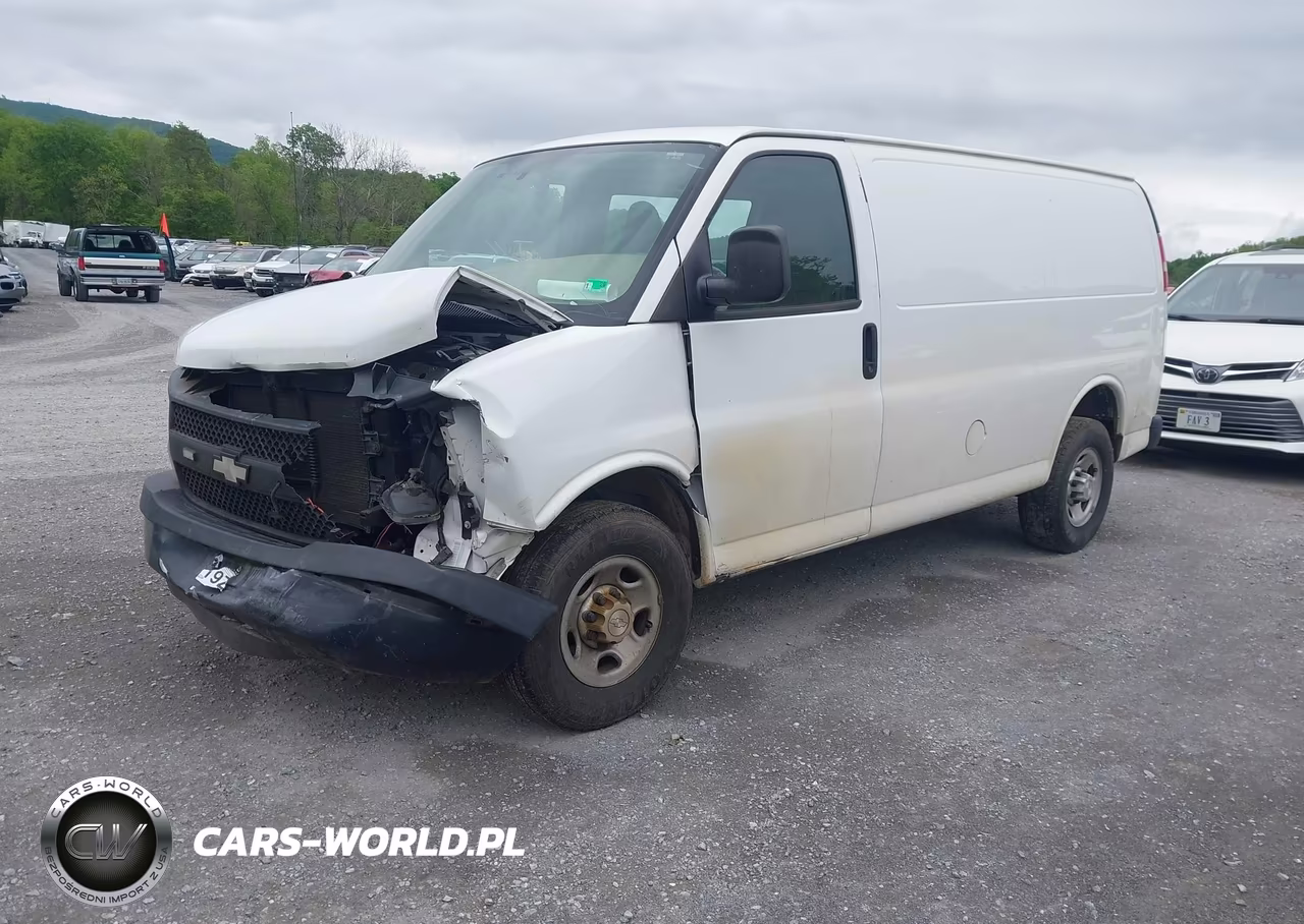 2016 Chevrolet Express 2500 Work Van VIN:1GCWGAFF5G1204224 - 2