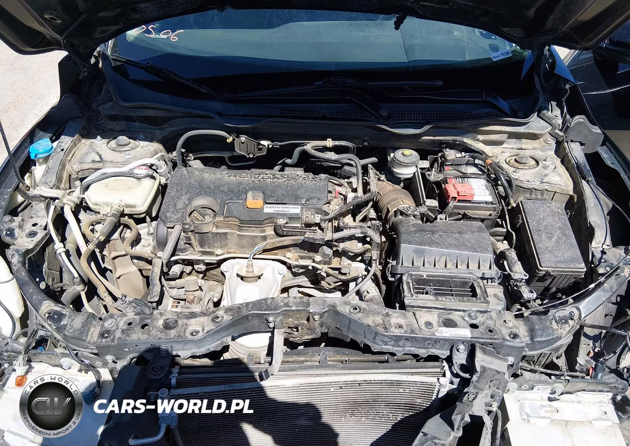 2019 Honda Civic Lx VIN:19XFC2F64KE002076 - 10